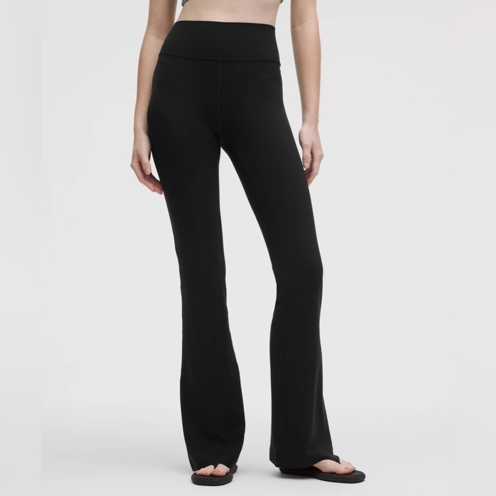 VINTAGE REVERSIBLE FLARED BOOTCUT LULULEMON ATHLETICA LEGGINGS WOMENS SIZE 8